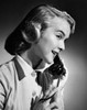 Young woman talking on the telephone Poster Print - Item # VARSAL25511969