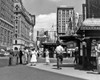 1950s New York City Times Square West 43Rd Street Looking North Poster Print By Vintage Collection (22 X 28) - Item # PPI195892LARGE