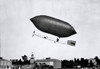 1900s-1910s Lincoln Beachey Airship Appearance Is Cross Between Hot Air Balloon And Blimp Print By Vintage Collection - Item # PPI194861LARGE