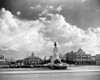 1930s-1940s Skyline Of Monument To Maxima Gomez In Center Dramatic Sky Clouds Havana Cuba Print By Vintage Collection - Item # VARPPI178741