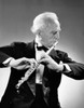 Senior man playing a flute Poster Print - Item # VARSAL25527589