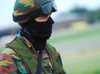 A soldier of the Special Forces Group of the Belgian Army Poster Print - Item # VARPSTJAE100229M