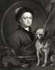 William Hogarth 1697-1764. English Artist. From The Book _Gallery Of Portraits? Published London 1833. PosterPrint - Item # VARDPI1858893