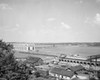 High angle view of a dam across a river  Mississippi River  Keokuk  Iowa  USA Poster Print - Item # VARSAL25537648