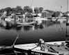 1960s Boats Dock Harbor Maine Usa Poster Print By Vintage Collection (22 X 28) - Item # PPI178808LARGE