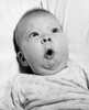 Baby yawning  overhead view Poster Print - Item # VARSAL255416250