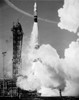 1960s Missile Taking Off From Launch Pad Poster Print By Vintage Collection (22 X 28) - Item # PPI176568LARGE
