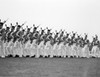 Soldiers marching in parade formation Poster Print - Item # VARSAL255422499
