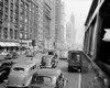 1930s Morning Traffic On Michigan Avenue Chicago Illinois Usa Poster Print By Vintage Collection (22 X 28) - Item # PPI195668LARGE