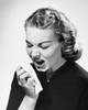 Close-up of a young woman sneezing Poster Print - Item # VARSAL25526395B