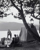 USA  Wyoming  Grand Teton National Park  people camping at Jackson Lake Poster Print - Item # VARSAL2559317