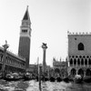 1920s-1930s Venice Italy Piazza San Marco Campanile Tower And Winged Lion Statue Print By Vintage Collection - Item # PPI179065LARGE