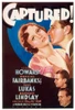 Captured! Top From Left: Margaret Lindsay Leslie Howard Bottom From Top: Douglas Fairbanks Paul Lukas On Midget Window Card 1933. Movie Poster Masterprint - Item # VAREVCMCDCAPTEC032H