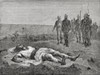 The British Army Find Tewodros's Body After His Suicide. Tewodros Ii, Baptized Theodore Ii C. 1818 To 1868. Emperor Of Ethiopia. From El Mundo En La Mano Published 1875. PosterPrint - Item # VARDPI1958459