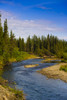 View Of Jack Creek Near Nabesna Road, Wrangell Saint Elias National Park, Southcentral Alaska, Summer PosterPrint - Item # VARDPI2167251