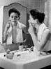 Boy shaving Poster Print