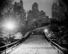Footbridge covered with snow in a park  Central Park  Manhattan  New York City  New York  USA Poster Print - Item # VARSAL25515314