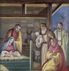 Adoration of the Shepherds Vittorio Bianchini Oil on canvas Poster Print - Item # VARSAL900103415