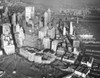 High angle view of skyscrapers in a city  Manhattan  New York City  New York  USA Poster Print - Item # VARSAL25527915