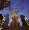 Winter Water Tower  Chicago  IL Poster Print by Panoramic Images (12 x 13) - Item # PPI79769