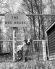 Dog standing in a kennel Poster Print - Item # VARSAL25531297