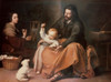 The Holy Family With A Bird  Bartolome Esteban Murillo  Museo del Prado  Madrid  Spain Poster Print - Item # VARSAL9004242