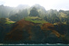 Hawaii, Kauai, Na Pali Coast, Rugged Cliffs Along Ocean. PosterPrint - Item # VARDPI1973621