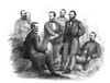 Digitally restored Civil War artwork of Abraham Lincoln and his commanders Poster Print - Item # VARPSTJPA100400M