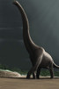 Brachiosaurus in a prehistoric landscape Poster Print - Item # VARPSTMDE100005P