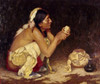 The Primitive Sculptor  Eanger Irving Couse Poster Print - Item # VARSAL900103082