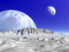 Artist's concept of an alien planetary system Poster Print - Item # VARPSTWMY100098S