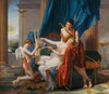 Sappho & Phaon    Jacques Louis David    Hermitage State Museum  Leningrad Poster Print - Item # VARSAL261164