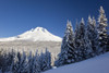 Winter Snow Over The Cascade Range; Mount Hood, Oregon, Usa PosterPrint - Item # VARDPI1918167