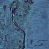 Satellite view of Albuquerque, New Mexico, 1982 Poster Print - Item # VARPSTSTK200337S