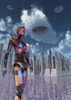 A futuristic city where robots and flying saucers are common place Poster Print - Item # VARPSTMAS200009S
