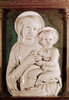 Madonna & Child   Della Robbia  Luca(1400-1482 Italian)  Glazed Terracotta Poster Print - Item # VARSAL900100262