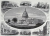 Public Buildings In Washington Artist Unknown Etching Poster Print - Item # VARSAL9001047