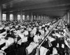 Group of female workers in a textile factory  1900s Poster Print - Item # VARSAL25521427