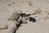 January 7, 2010 - A U.S. Marine zeros his M107 sniper rifle at Range 113 at Camp Wilson, California Poster Print - Item # VARPSTSTK104398M