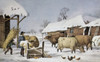 The Farm Yard  Currier & Ives Poster Print - Item # VARSAL3803489101