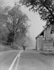USA  Vermont  Bellow Falls  person on country road Poster Print - Item # VARSAL255423072