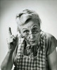 Portrait of a senior woman pointing Poster Print - Item # VARSAL2554271