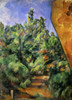 The Red Rock   c. 1900  Paul Cezanne  Oil on canvas  Musee de l Orangerie  Paris  France Poster Print - Item # VARSAL1158790