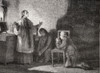 The King At Prayer Before His Execution, 21 January 1793. Louis Xvi, 1754-1793. King Of France 1774-1792. Engraved By Jonnard After De La Charlerie. From Histoire De La Revolution Francaise By Louis Blanc. PosterPrint - Item # VARDPI1858181
