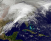 Satellite view of a massive winter storm over the United States Poster Print - Item # VARPSTSTK203543S