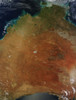 January 8, 2014 - Satellite view of Central Australia Poster Print - Item # VARPSTSTK204302S