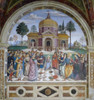 Presentation at the Temple by Bernardino di Betto   fresco     Italy   Perugia Province   Spello   Church of Santa Maria Maggiore   Baglioni Chapel Poster Print - Item # VARSAL263596