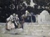 Pharisees & Herodians Take Counsel Against Jesus  James Tissot Poster Print - Item # VARSAL9999997