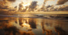 USA, Hawaii, Maui, Sunset At Kamaole Beach One; Kihei PosterPrint - Item # VARDPI1975839