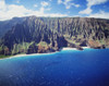 Hawaii, Kauai, Na Pali Coast, Aerial Along Coastline, Rugged Cliffs And Ocean PosterPrint - Item # VARDPI1994475